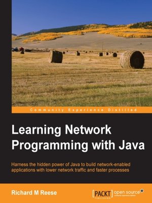 cover image of Learning Network Programming with Java